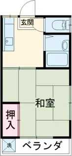 みゆき荘 別棟【2階】の間取り