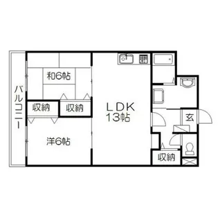 プレジールメゾン【3階】の間取り