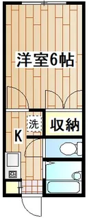 ハイツさいとう【2階】の間取り