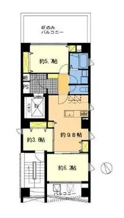 EKTARII【8階】の間取り