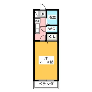 グランデージSu.Su.Mu.【1階】の間取り