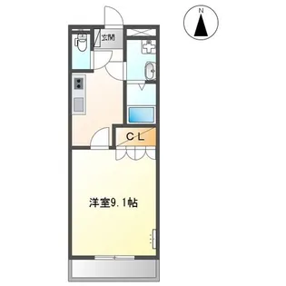 イーストピア【2階】の間取り