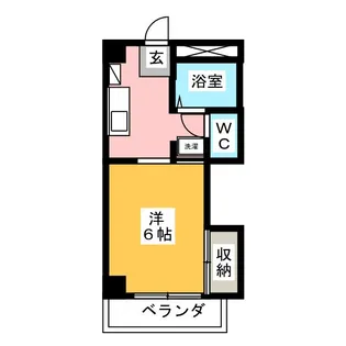 エーエフシーハイツ【3階】の間取り