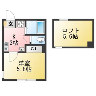 リビエール【2階】の間取り