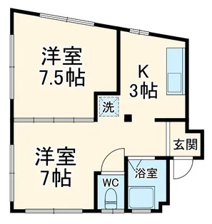 オレンジモード【3階】の間取り