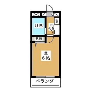 Cラフォーレ・ドゥ97【2階】の間取り