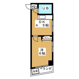 ニューハイム【3階】の間取り