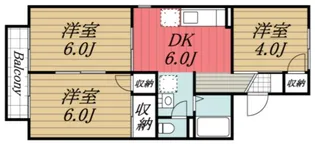 千葉県市原市国分寺台中央3【アパート】の間取り