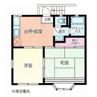 サンダンス・テラス A棟【2階】の間取り
