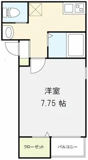 東京都墨田区向島1【アパート】の間取り