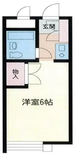 シティアビタ溝の口B棟【1階】の間取り