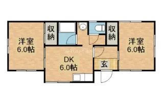 ツインハウス【1階】の間取り