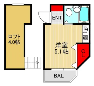 ST前川【2階】の間取り