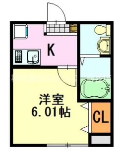 BRIX葛城(ブリックス)【2階】の間取り