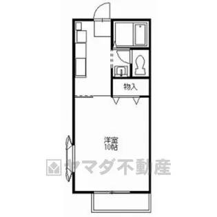 H3ヤナゼパナハイツ【1階】の間取り