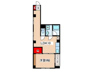幸進ビル【4階】の間取り