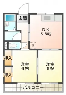カンビアーレ【2階】の間取り