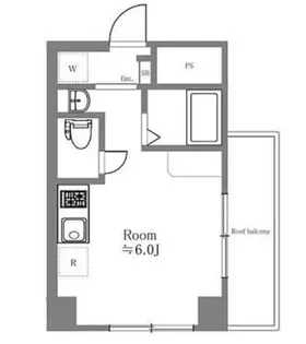 マイステージ代田橋【4階】の間取り