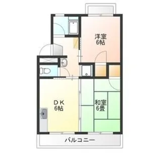 エトワール今泉【3階】の間取り