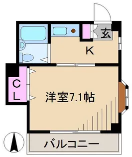東京都北区上十条3【マンション】の間取り