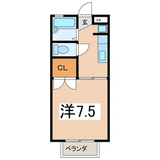 パールハウス【2階】の間取り