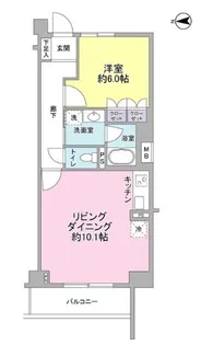 ベル・ソレイユ【2階】の間取り