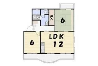 サンハイツ小石川【1階】の間取り