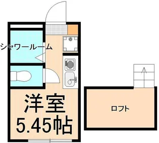 Musa北千住【2階】の間取り