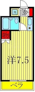 ウィンベルソロ北綾瀬第10【2階】の間取り