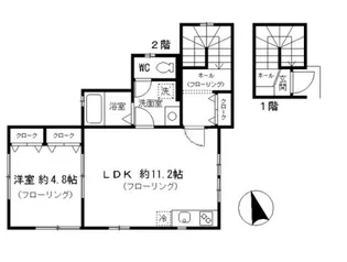 サンテラス十条【2階】の間取り