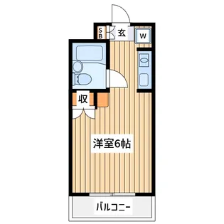 メゾン・ド・セヴェールNo.3【3階】の間取り