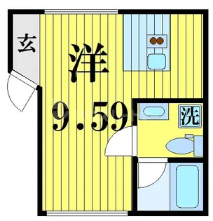 trias333【1階】の間取り