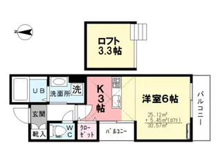 G-HOUSE【3階】の間取り
