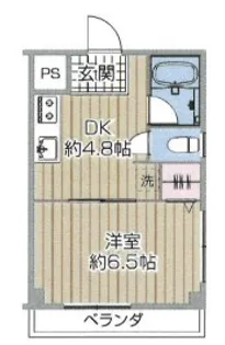 滝島マンション【3階】の間取り