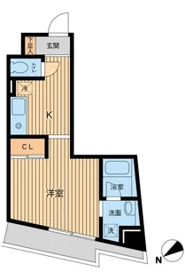 エポック45【7階】の間取り