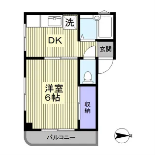 ハイツイズミ【3階】の間取り