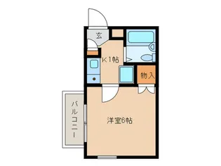 RX豊田【4階】の間取り