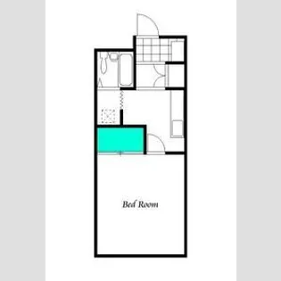 本木マンション【4階】の間取り