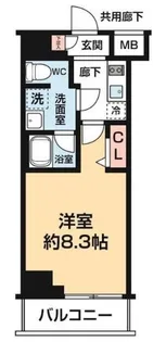 ARCOBALENO KANAMACHIII【3階】の間取り