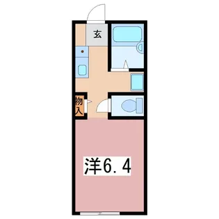 ヴィラ成和【1階】の間取り