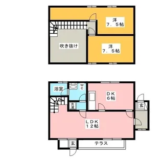 埼玉県さいたま市大宮区桜木町4【一戸建】の間取り