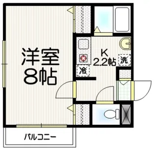 Meg牛込【3階】の間取り