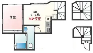 グランツコート目白【3階】の間取り