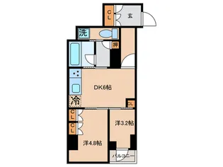 ザ・ライオンズフォーシア外神田【3階】の間取り