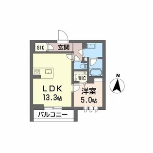 DEUXリジエール【3階】の間取り