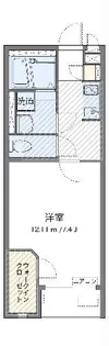 ミランダ野火止I【1階】の間取り