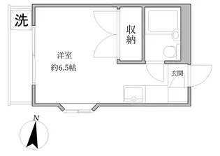 メゾン弦巻【1階】の間取り