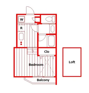 BRESTYLE NISHIYA【3階】の間取り