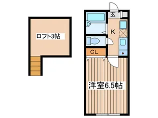 アザレ読売ランドC棟【2階】の間取り