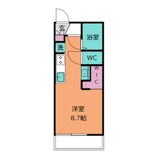 ジュネス御林B【2階】の間取り